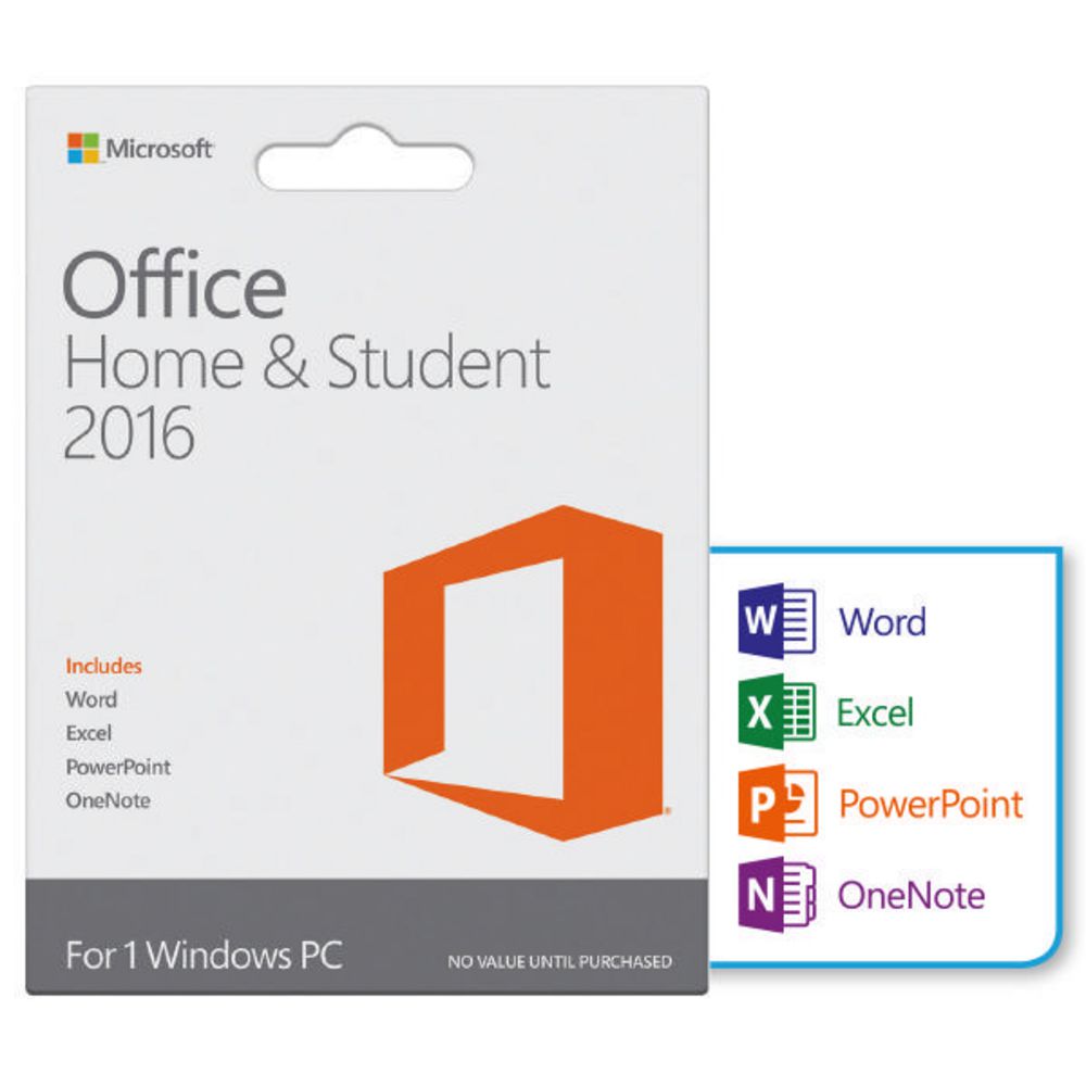 microsoft office home and student software